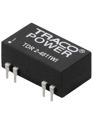 Traco Power - TDR 2-4823WI - DC/DC converter 18...75 VDC 15 VDC, TDR 2-4823WI, Traco Power