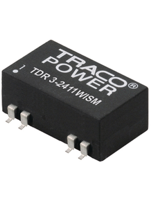 Traco Power - TDR 3-1211WISM - DC/DC converter 4.5...18 VDC 5 VDC, TDR 3-1211WISM, Traco Power