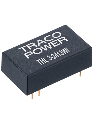 Traco Power - THL 3-2411WI - DC/DC converter 9...36 VDC 5 VDC, THL 3-2411WI, Traco Power