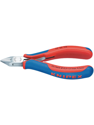 Knipex - 77 32 115 - Side-cutting pliers small bevel, 77 32 115, Knipex