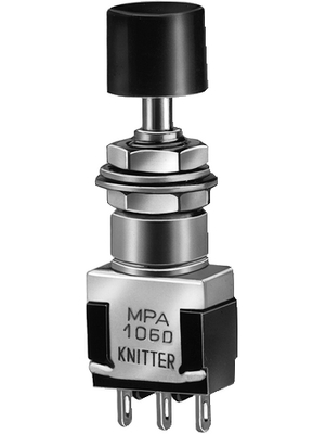 Knitter-Switch - MPA 106F - Push-button switch on-(on) 1P, MPA 106F, Knitter-Switch