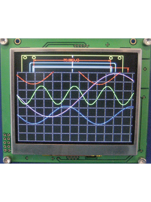 Display Elektronik - DEM 320240J TMH-PW-N - TFT display 3.5" 320 x 240 Pixel, DEM 320240J TMH-PW-N, Display Elektronik