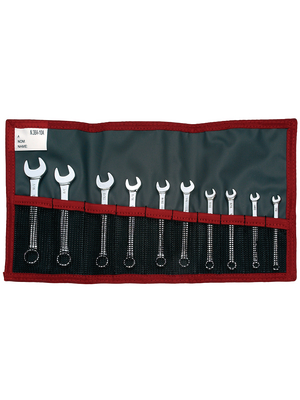 Facom - 39.JE10T - Open-ended/box wrench set, short 3.2-4-5-5.5-6-7-8-9-10-11 mm, 39.JE10T, Facom