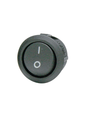 Taiway - R19-R112A-T2-2-B - Rocker switch 1P 6 A 250 VAC, R19-R112A-T2-2-B, Taiway