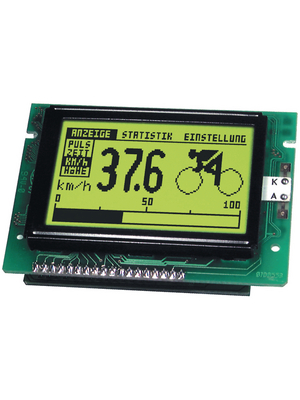 Electronic Assembly - EA GE128-6N3V24K - Graphic LCD display 128 x 64 Pixel, EA GE128-6N3V24K, Electronic Assembly