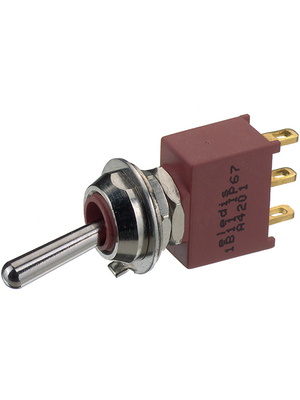 Eledis - 1B11-NF1STAE-Z - Toggle switch on-on 1P, 1B11-NF1STAE-Z, Eledis