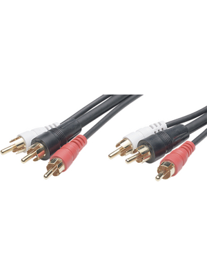  - AC158F-10M/BK-R - Composite cable 10.0 m black, AC158F-10M/BK-R