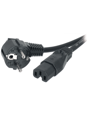 Feller AT - 6900-994.60 - Device cable Type F (CEE 7/4) IEC-320-C15 2.00 m, 6900-994.60, Feller AT