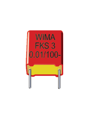 Wima - FKS3D023303D00MSSD - Capacitor 33 nF 100 VDC / 63 VAC, FKS3D023303D00MSSD, Wima