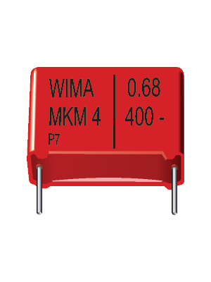 Wima - MKM 4 0.047 UF 250V 10% 10 - Capacitor, radial 47 nF 10% 250 VDC / 160 VAC, MKM 4 0.047 UF 250V 10% 10, Wima