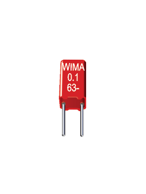 Wima - MKS0C021000B00KSSD - Capacitor 10 nF 63 VDC / 40 VAC, MKS0C021000B00KSSD, Wima