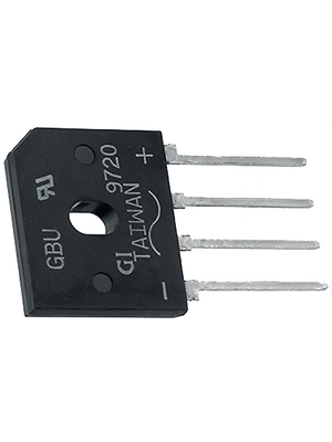 Vishay - GBU8D - Bridge rectifier 200 V 8 A GBU, GBU8D, Vishay