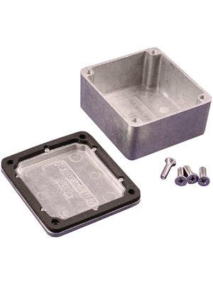 Hammond - 1550WQ - Metal enclosure aluminium Aluminium IP 66 N/A, 1550WQ, Hammond