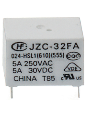 Hongfa - HF32FA/012-HSL1 610 - PCB power relay 12 VDC 200 mW, HF32FA/012-HSL1 610, Hongfa