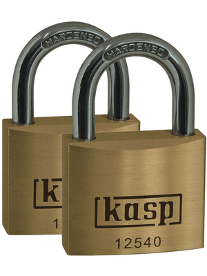 Kasp - K12540D2 - Padlock brass 40 mm, K12540D2, Kasp