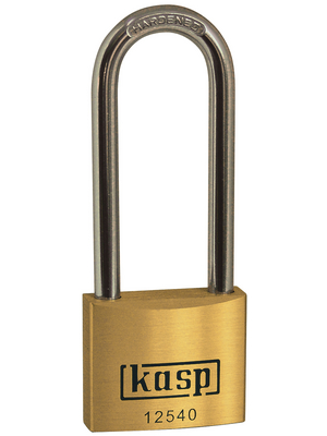 Kasp - K12540L63D - Padlock brass 40 mm, K12540L63D, Kasp