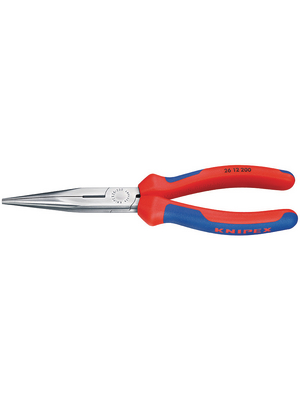 Knipex - 26 12 200 - Stork beak flat-nose pliers with cutter 200 mm, 26 12 200, Knipex