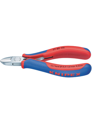 Knipex - 77 02 115 - Side-cutting pliers small bevel, 77 02 115, Knipex