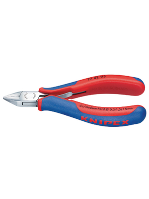 Knipex - 77 42 115 - Side-cutting pliers without bevel, 77 42 115, Knipex