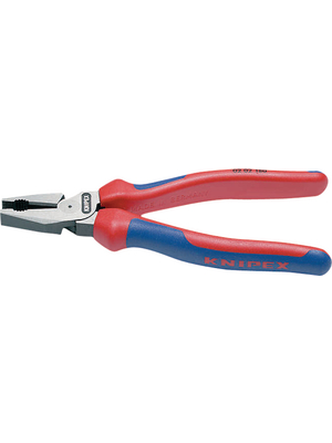 Knipex - 02 02 180 - Force combi-pliers 180 mm, 02 02 180, Knipex