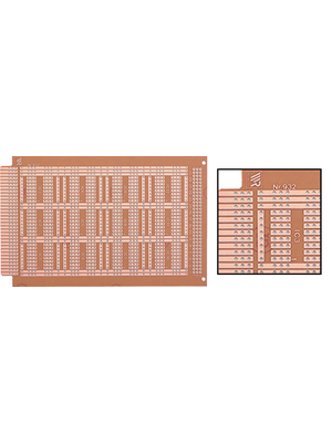 Rademacher - 932 HP - Laboratory card Phenol hard-paper FR2, 932 HP, Rademacher