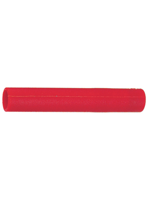 Staeubli Electrical Connectors - KK4/4 RED - Safety coupling ? 4 mm red 1000 V, 32 A, CAT II 40 mm, KK4/4 RED, St?ubli Electrical Connectors