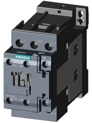 Siemens - 3RT20251BB40 - Contactor 24 VDC 3 NO 1 NO+1 NC Screw Terminal, 3RT20251BB40, Siemens