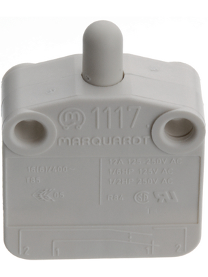 Marquardt - 1117.0106 - Micro switch 16 A Plunger N/A 1 make contact (NO), 1117.0106, Marquardt