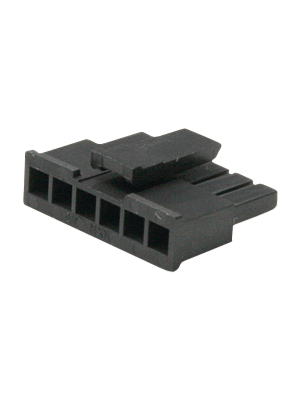 Molex - 43645-0600 - Female contact housing single row Pitch3 mm Poles 1 x 6 Micro-Fit, 43645-0600, Molex