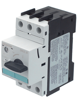 Siemens - 3RV1021-0JA10 - Power Switch, 0.7...1.0 A, 1.0 A, 3RV1021-0JA10, Siemens