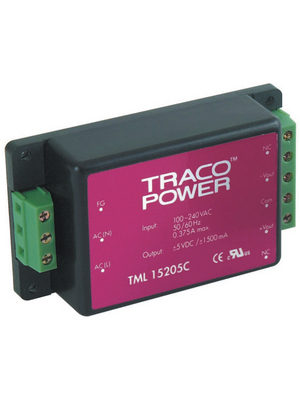 Traco Power - TML 15112C - Switching power supply 15 W, TML 15112C, Traco Power