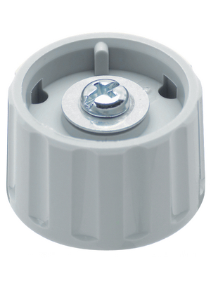 Ritel - 26-28601 - Rotary knob 28 mm light grey without line, 26-28601, Ritel