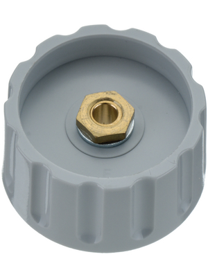 Elma - 020-6415 - Rotary knob 36 mm light grey without line, 020-6415, Elma