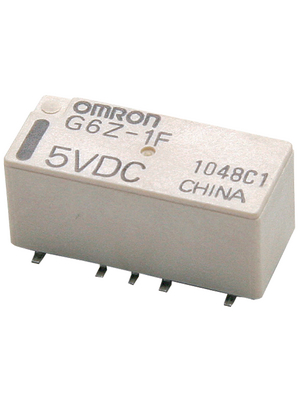 Omron Electronic Components - G6Z1F24DC - Signal relay 24 VDC 2880 Ohm 200 mW SMD, G6Z1F24DC, Omron Electronic Components