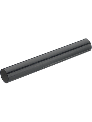 No Brand - PA 6 BLACK 1000X10 - Polyamide (nylon) solid bar 1000 x 10 mm, PA 6 BLACK 1000X10, No Brand