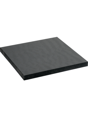 No Brand - PA 6 BLACK 495X300X10 - Plastic plate 495 x 300 x 10 mm, PA 6 BLACK 495X300X10, No Brand