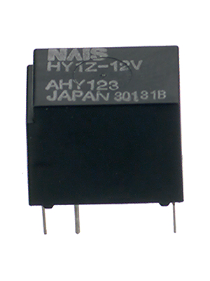 Panasonic - HY1Z-5V - Signal relay 5 VDC 125 Ohm 200 mW THD, HY1Z-5V, Panasonic