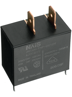 Panasonic - JM1AN-TMP-DC5V-F - PCB power relay 5 VDC 900 mW, JM1AN-TMP-DC5V-F, Panasonic