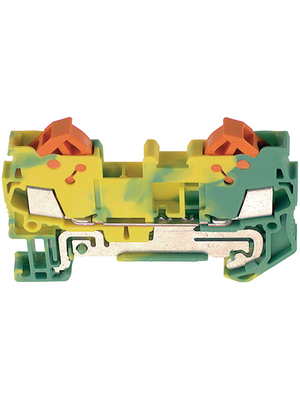 Phoenix Contact - QTC 1,5-PE - Terminal block yellow/green 0.25...1.5 mm2, QTC 1,5-PE, Phoenix Contact