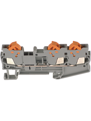 Phoenix Contact - QTC 1,5-TWIN - Terminal block grey 0.25...1.5 mm2, QTC 1,5-TWIN, Phoenix Contact