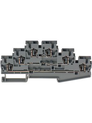 Phoenix Contact - ST 2,5-3L - Terminal block grey 0.08...2.5 mm2, ST 2,5-3L, Phoenix Contact