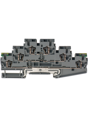 Phoenix Contact - ST 2,5-PE/L/L - Terminal block grey 0.08...2.5 mm2, ST 2,5-PE/L/L, Phoenix Contact