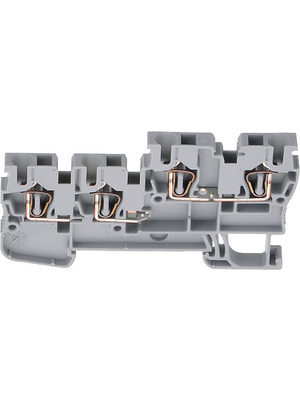 Phoenix Contact - STIO 2,5/3-2B/L - Initiator terminal block grey 0.08...2.5 mm2, STIO 2,5/3-2B/L, Phoenix Contact