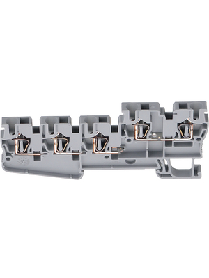 Phoenix Contact - STIO 2,5/4-3B/L - Initiator terminal block grey 0.08...2.5 mm2, STIO 2,5/4-3B/L, Phoenix Contact