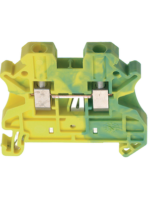 Phoenix Contact - UT 2,5-PE - Terminal block green-yellow 0.14...2.5 mm2, UT 2,5-PE, Phoenix Contact