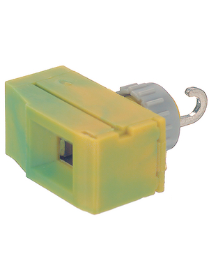 Phoenix Contact - VDFK 4 GNYE - Lead-through terminal block yellow/green Screw Connection 1P, VDFK 4 GNYE, Phoenix Contact