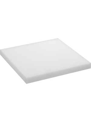 No Brand - POM-C WHITE 495X300X25 - Plastic plate 495 x 300 x 25 mm, POM-C WHITE 495X300X25, No Brand