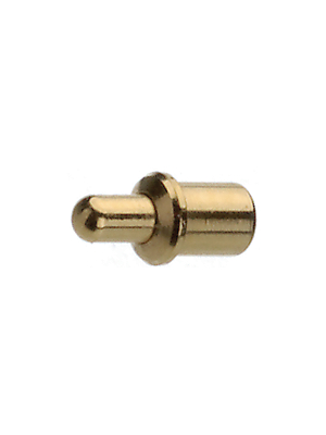 PTR Messtechnik - 5099-D-2.0N-AU-1.3 - Spring contact 1.5 A 5.1 mm Round Head, 5099-D-2.0N-AU-1.3, PTR Messtechnik