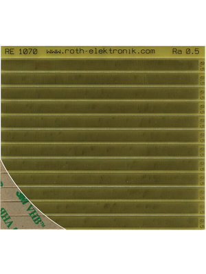 Roth Elektronik - RE1070 - 12 contact rails, self-adhesive, 0.50 mm pitch, RE1070, Roth Elektronik