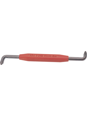 Wiha - 224 PZ1/PZ2 X 125 - Pozidriv angled screwdriver PZ1 / PZ2, 224 PZ1/PZ2 X 125, Wiha